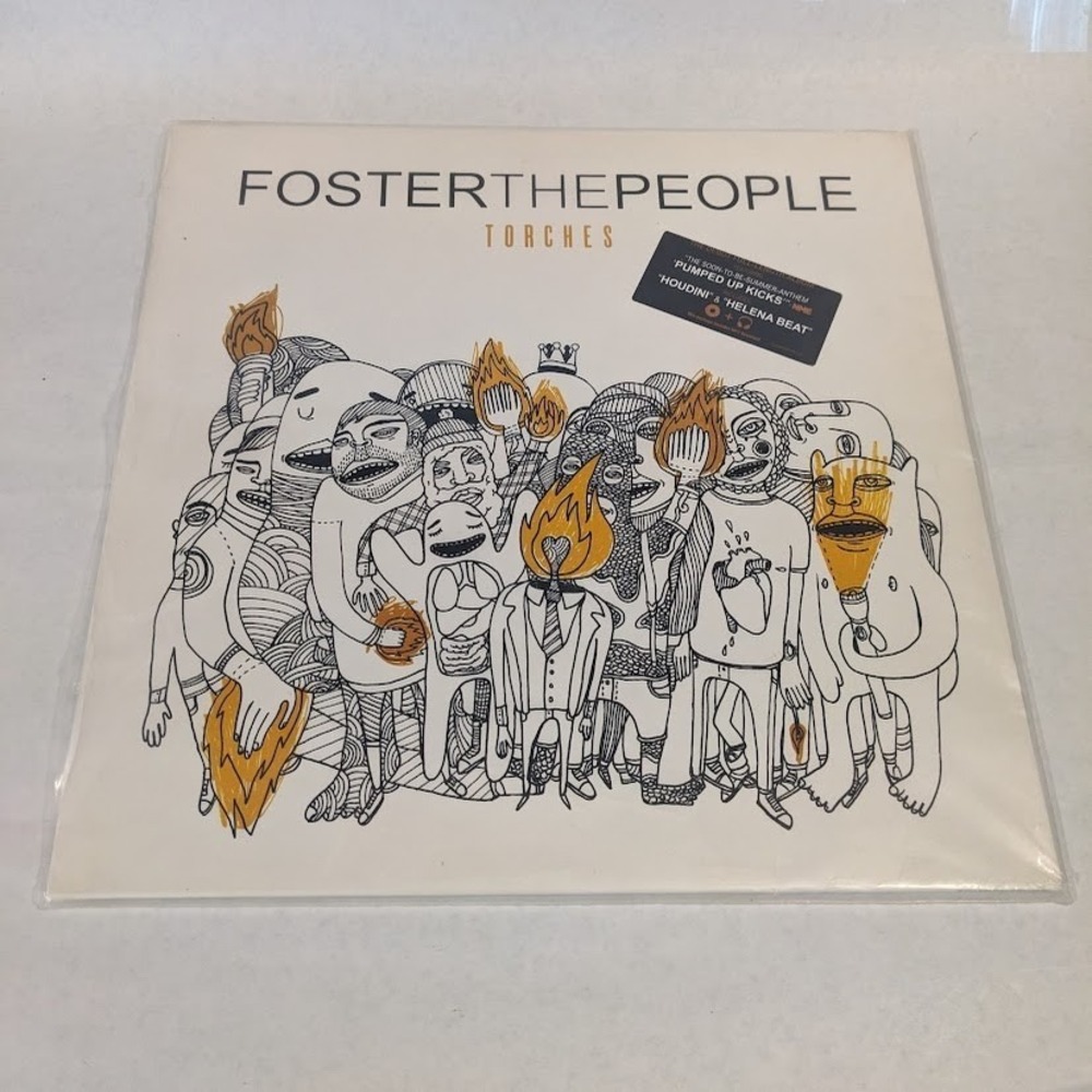 Foster The People Torches Vinyl LP Album Pumped Up Kicks 2011 Indie Pop 12 inch